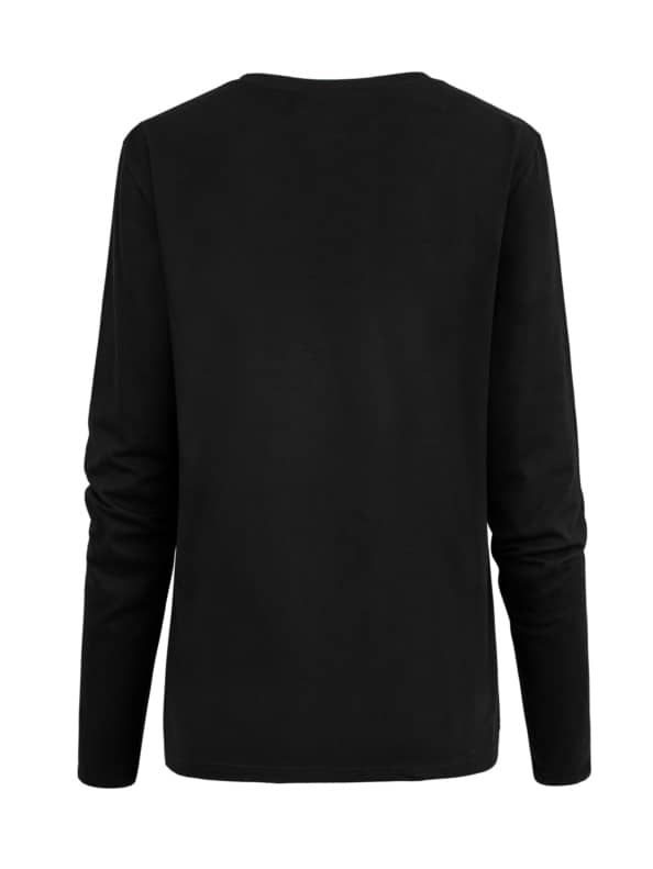 Longsleeve Basic Black 3 X