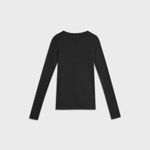 Longsleeve Slim Fit Souple Black 10