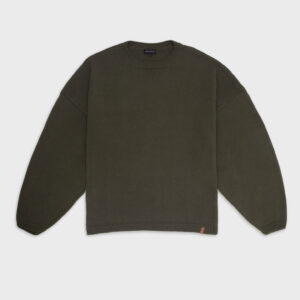 Sweter Conscious Stories Moss Green 01