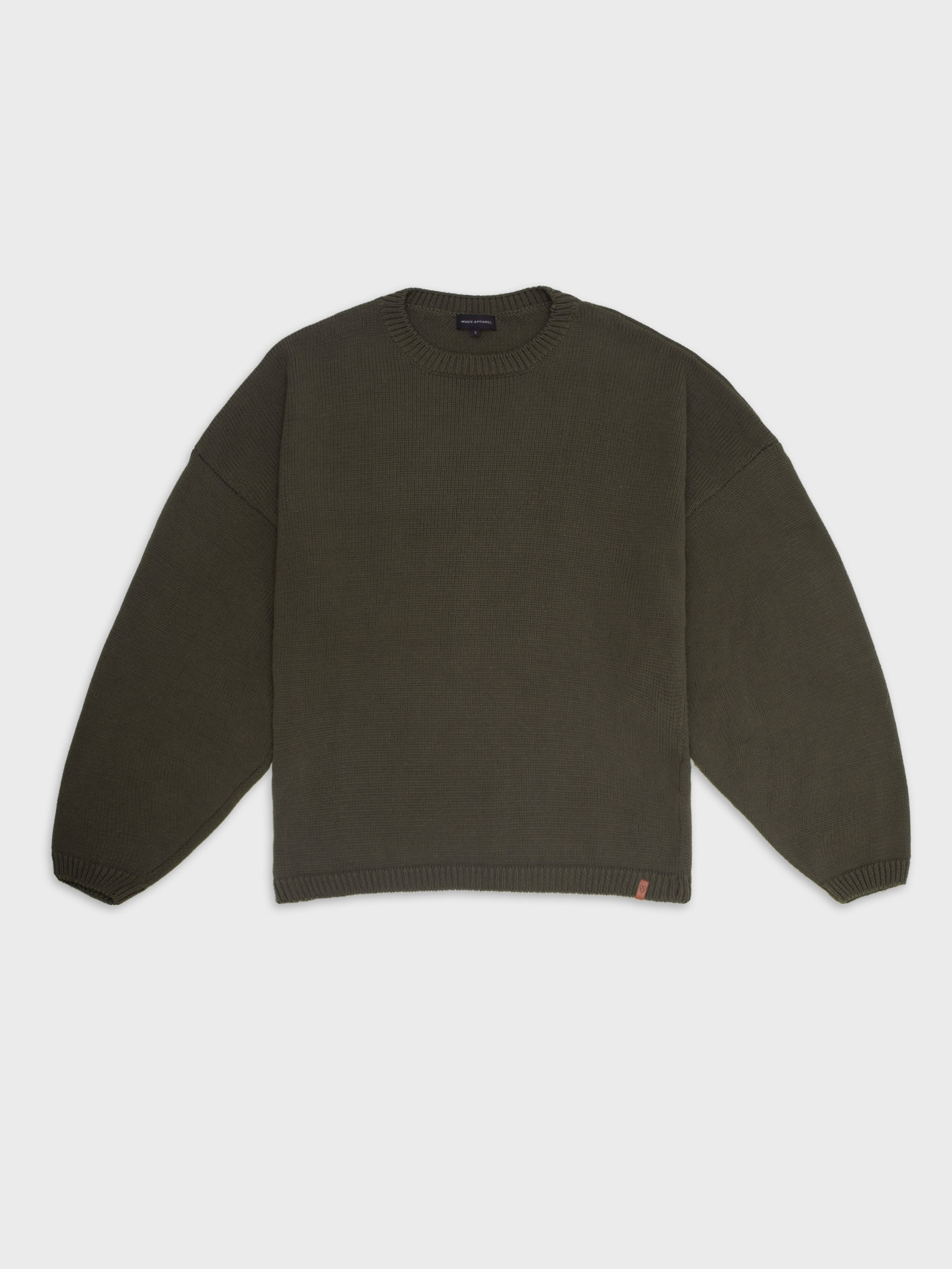 Sweter Conscious Stories Moss Green 01