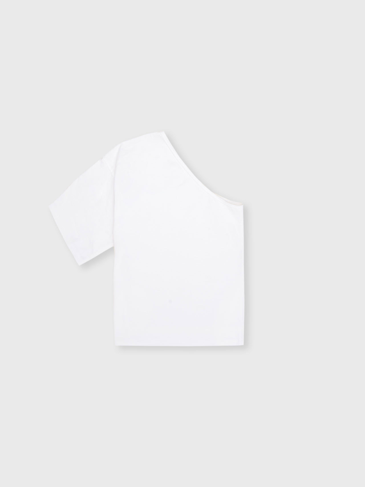 Asymetryczny T Shirt Zai Off White 03