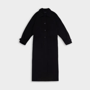 Bawelniany Prochowiec Oversize Bouff Black 01