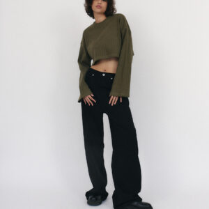 Longsleeve Typu Cropped Faire Avocado 19