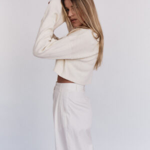 Longsleeve Typu Cropped Faire Off White 05