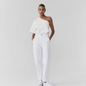 Spodnie Typu Cygaretki Le Moth Off White 05 (1)