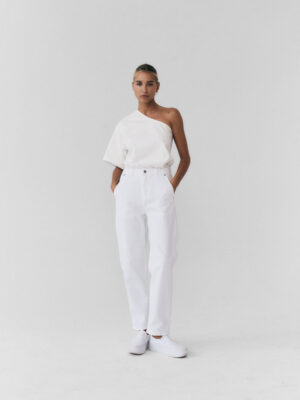 Spodnie Typu Cygaretki Le Moth Off White 05 (1)